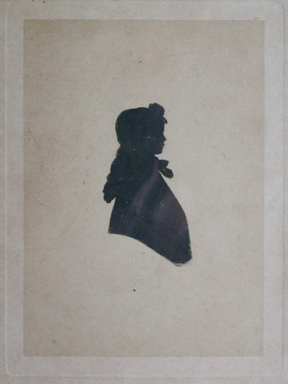 19th Century Child Silhouette