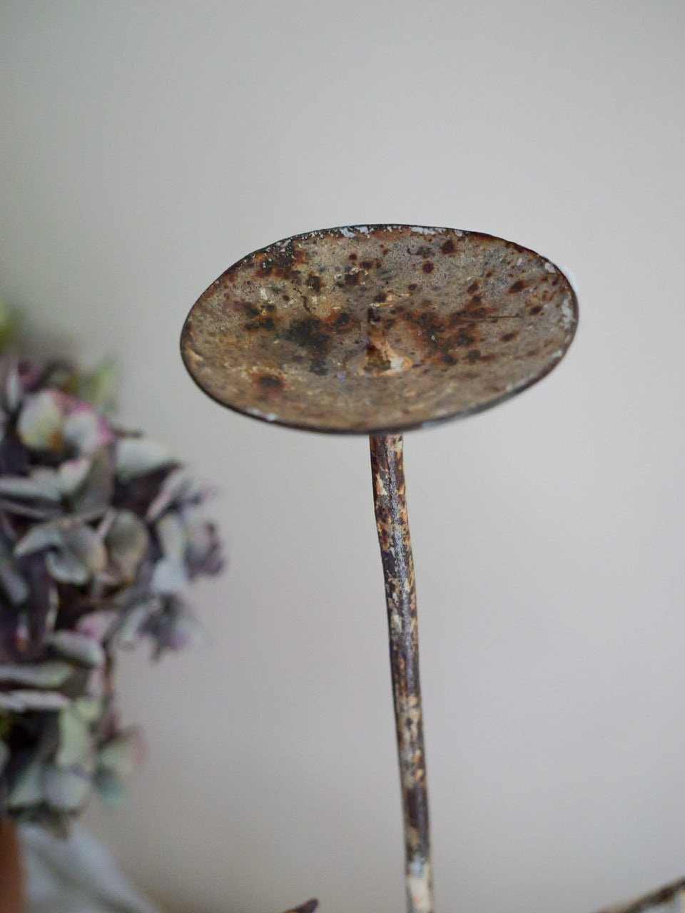 Vintage Metal Deer Candle Holder