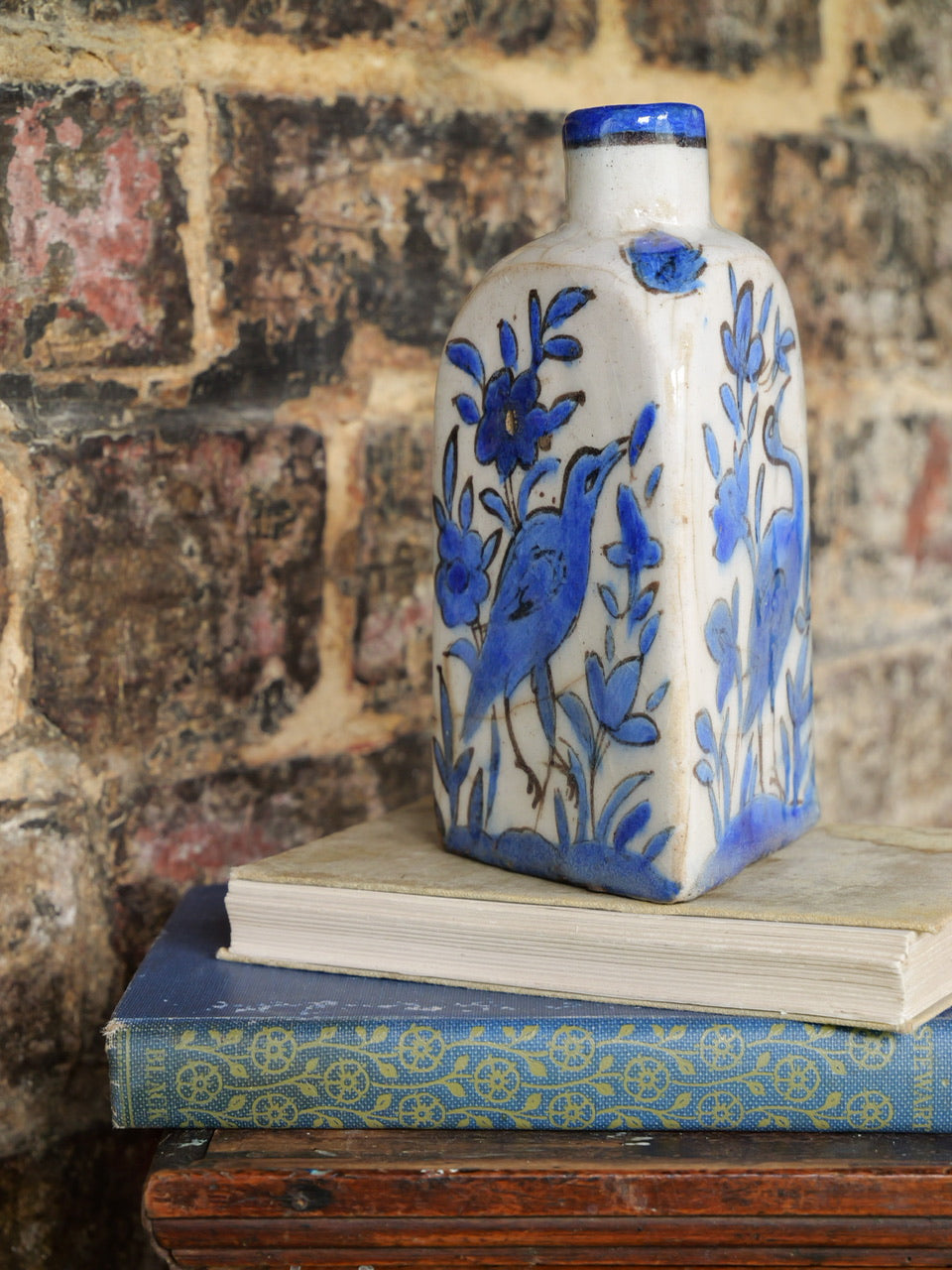 Antique Iznik Hand Painted Vase