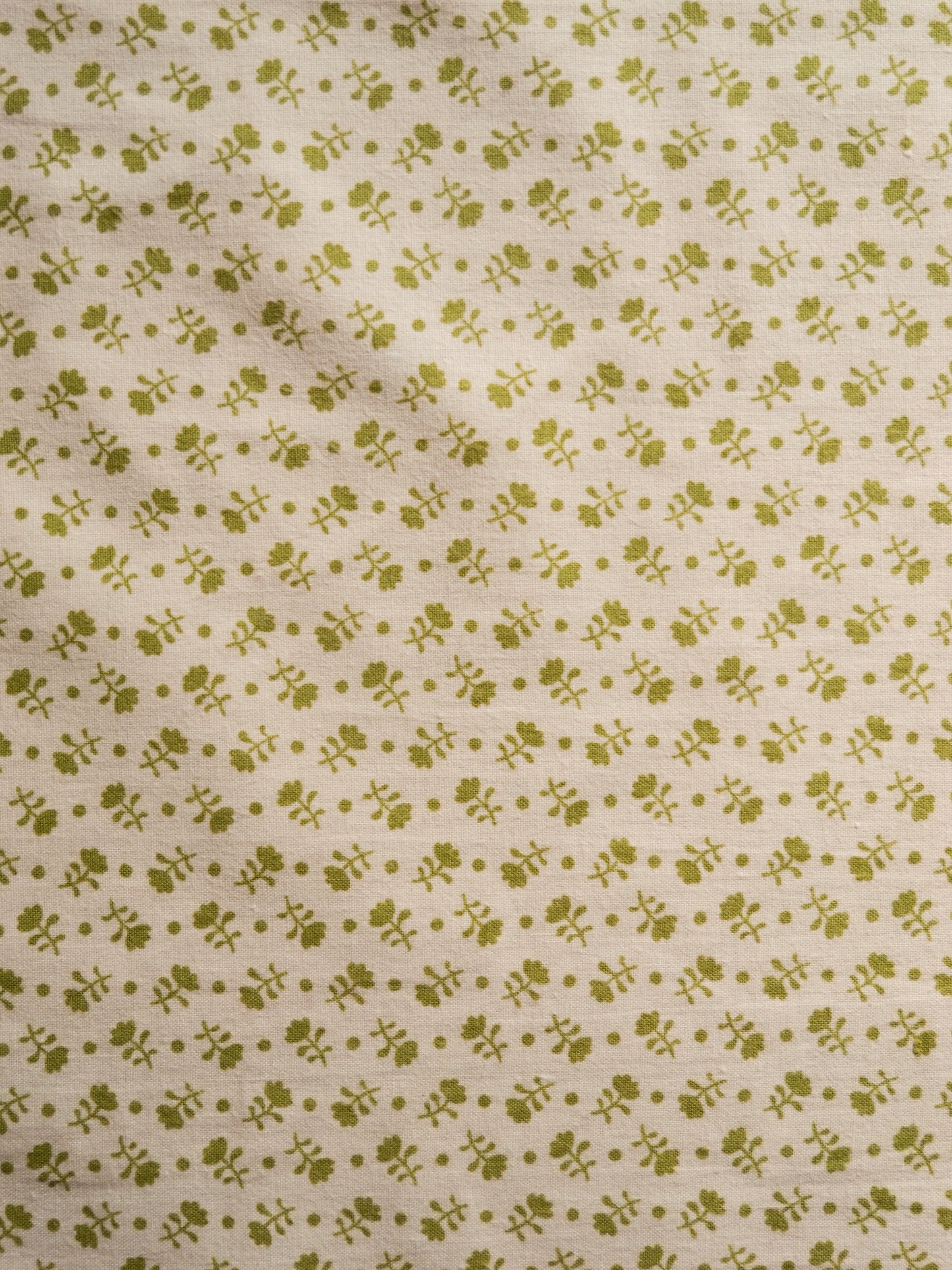 LENGTH: Vintage ‘Boxwood’ by Sanderson Cotton
