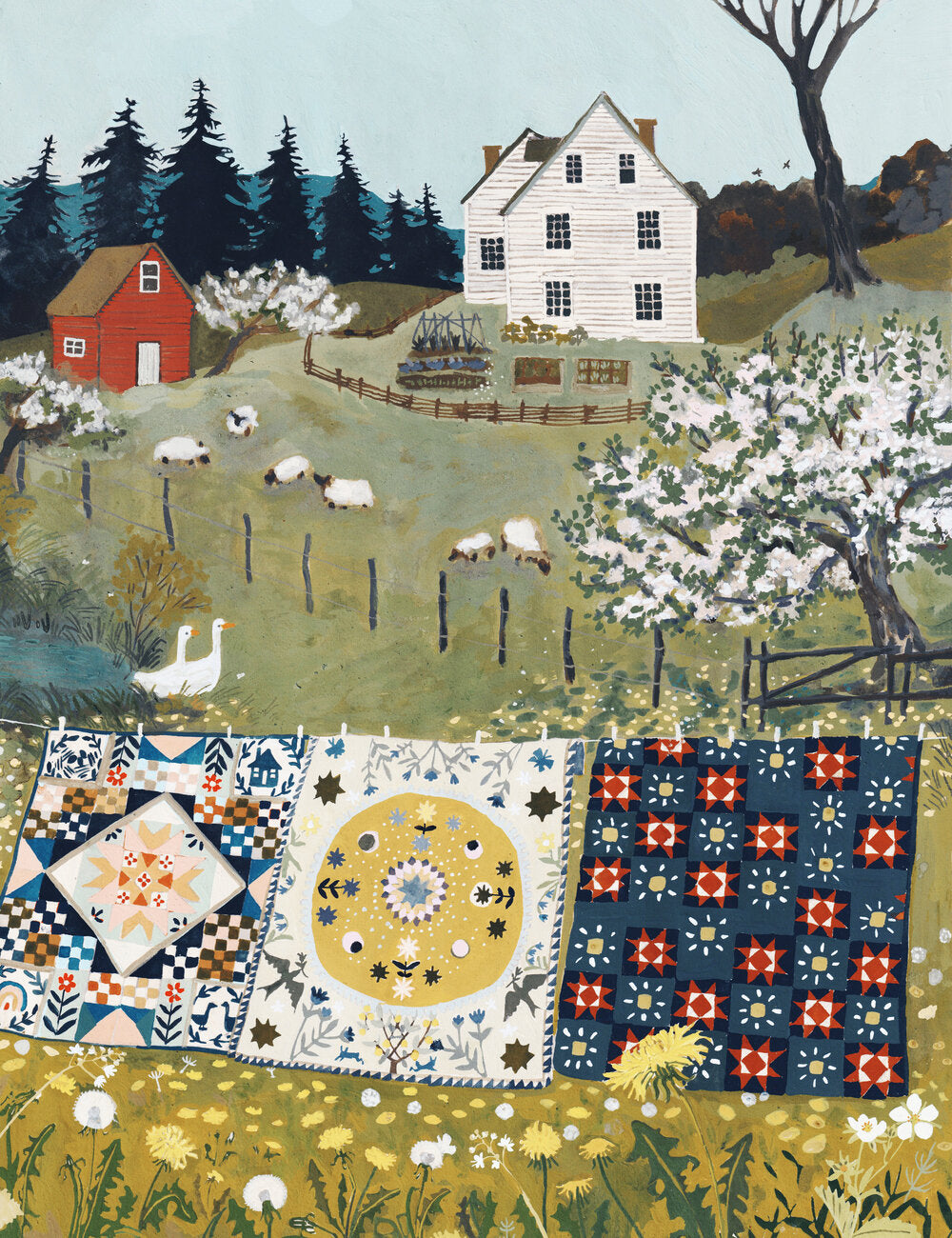 ‘May Hill’ - Print by Loré Pemberton