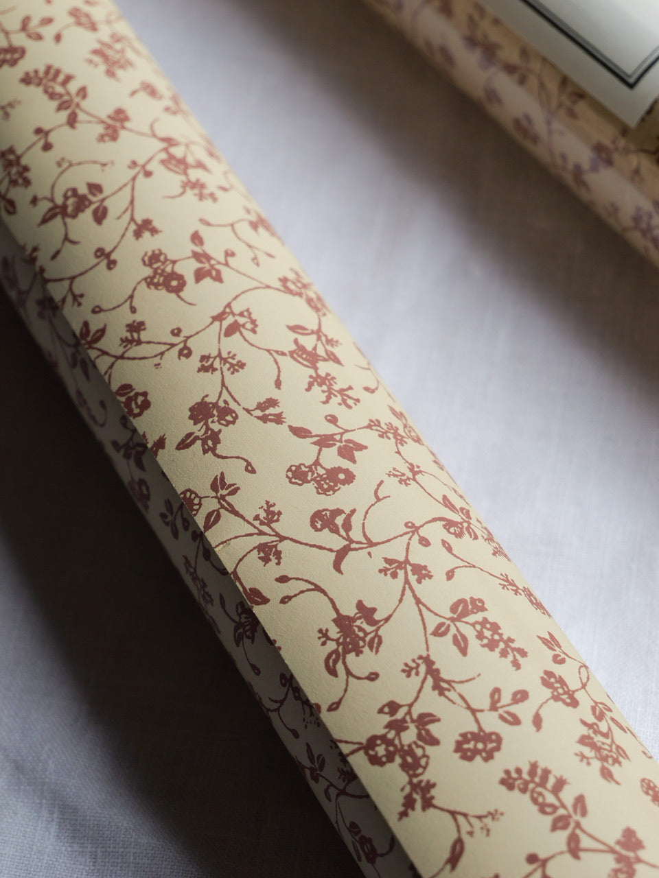 Vintage Laura Ashley Wallpaper Rolls - Set of 2