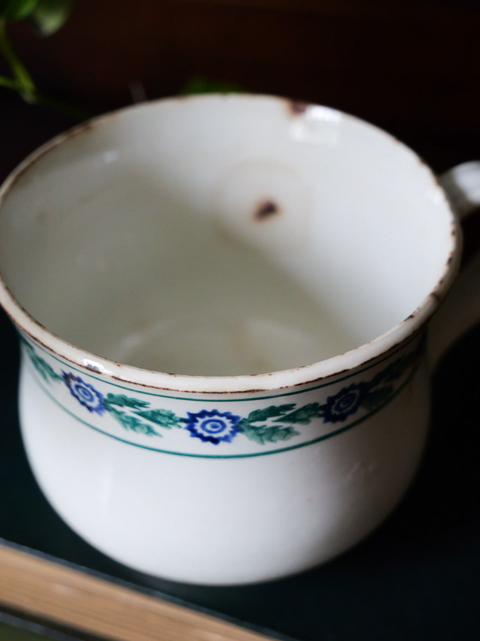 Vintage Pair of Hand-painted Cups