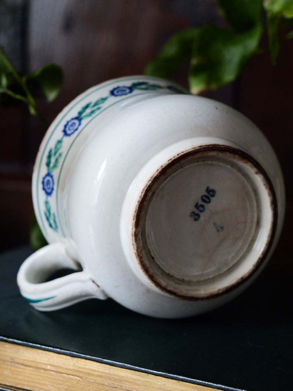 Vintage Pair of Hand-painted Cups