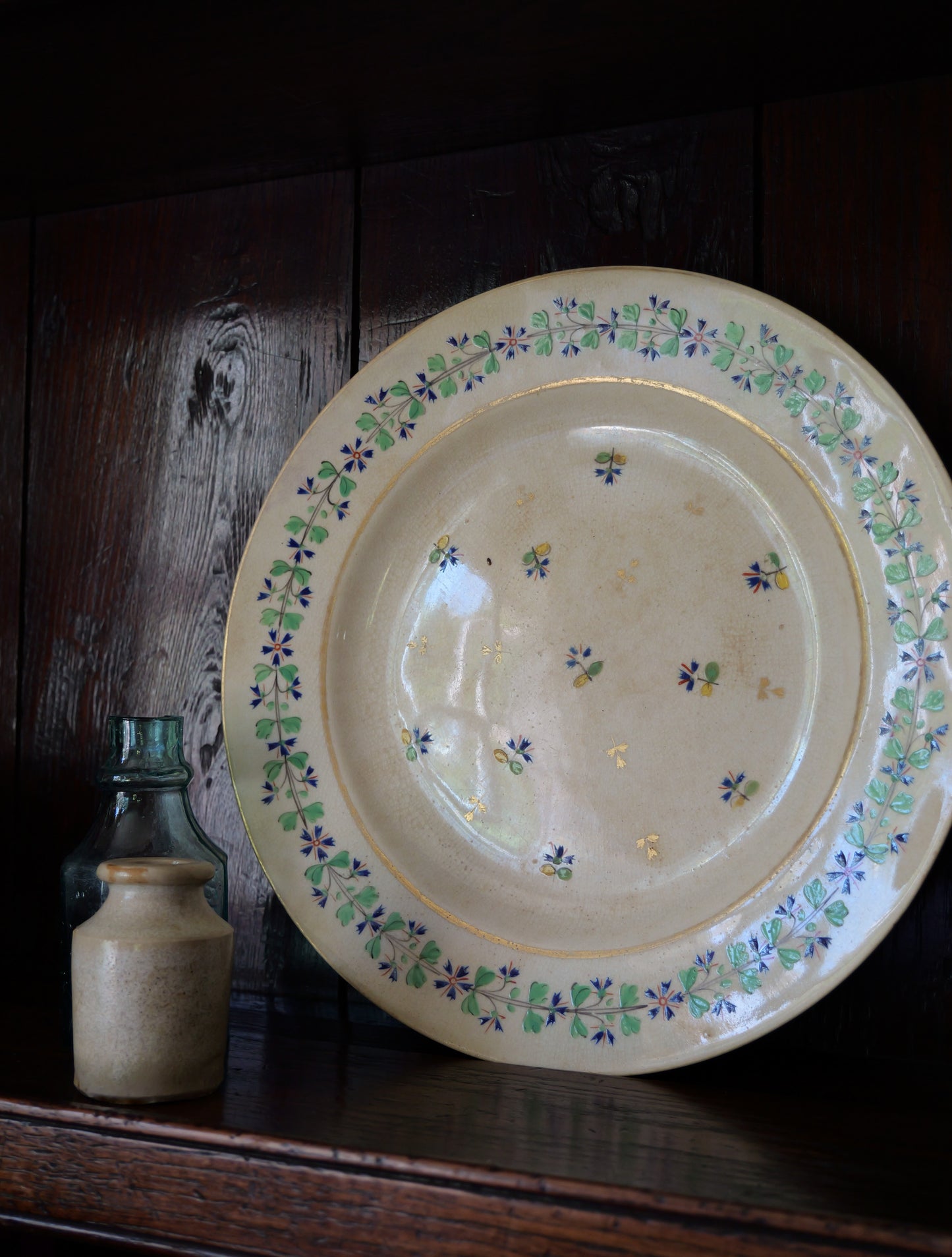 Antique Hand-painted Plate