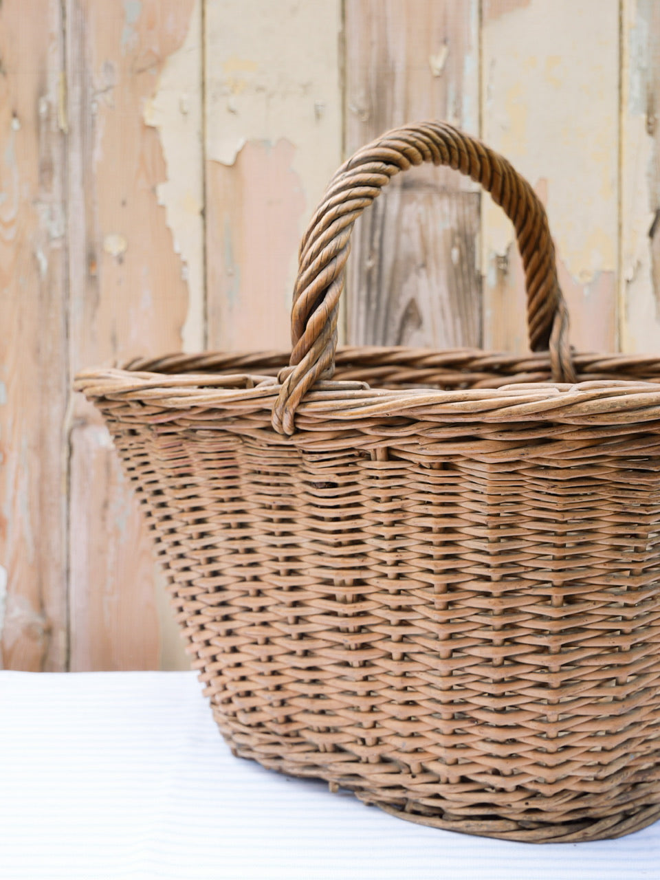 Vintage Rustic Market Basket