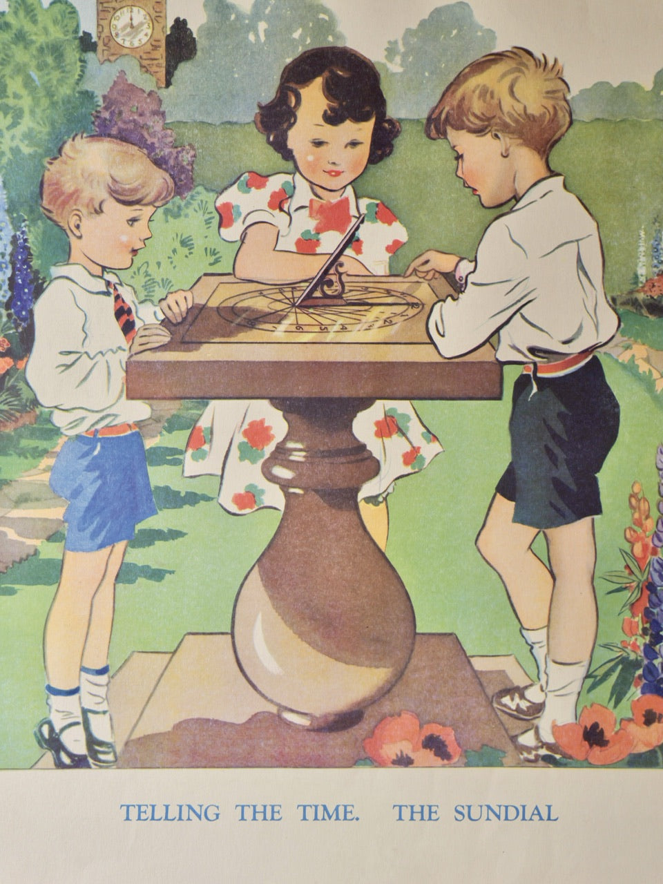 Vintage Poster - The Sundial