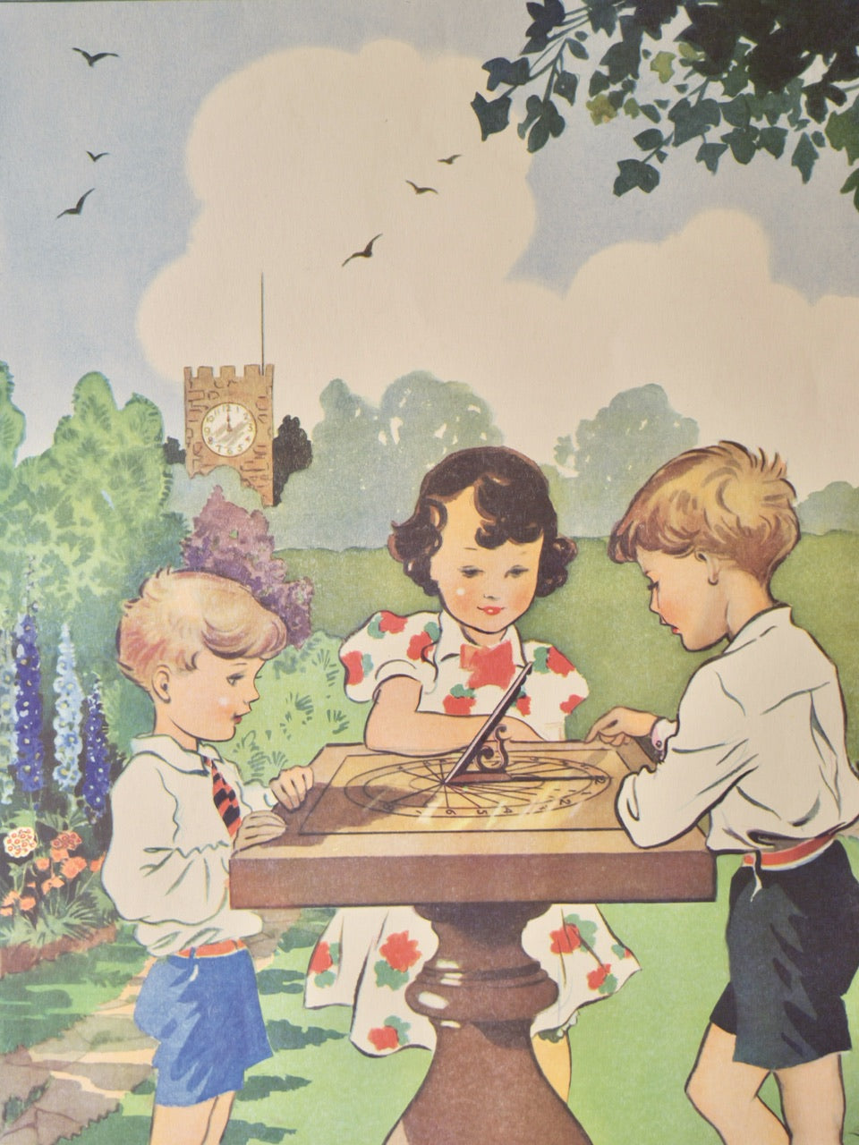 Vintage Poster - The Sundial