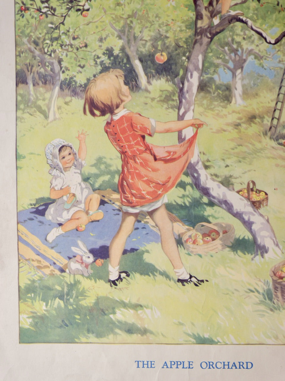 Vintage Poster - The Apple Orchard