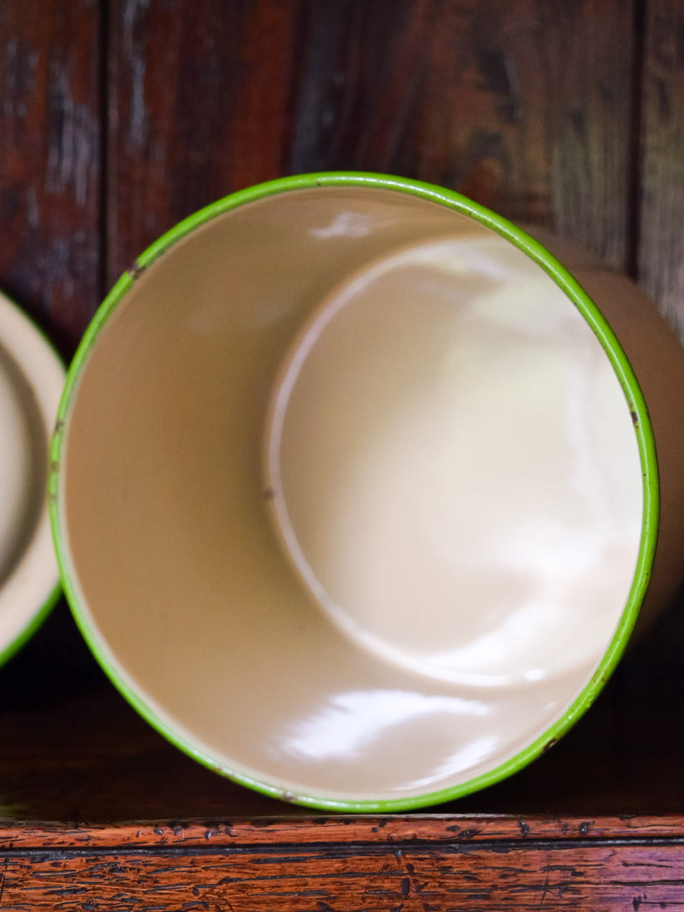 Vintage Enamel ‘Sago’ Container