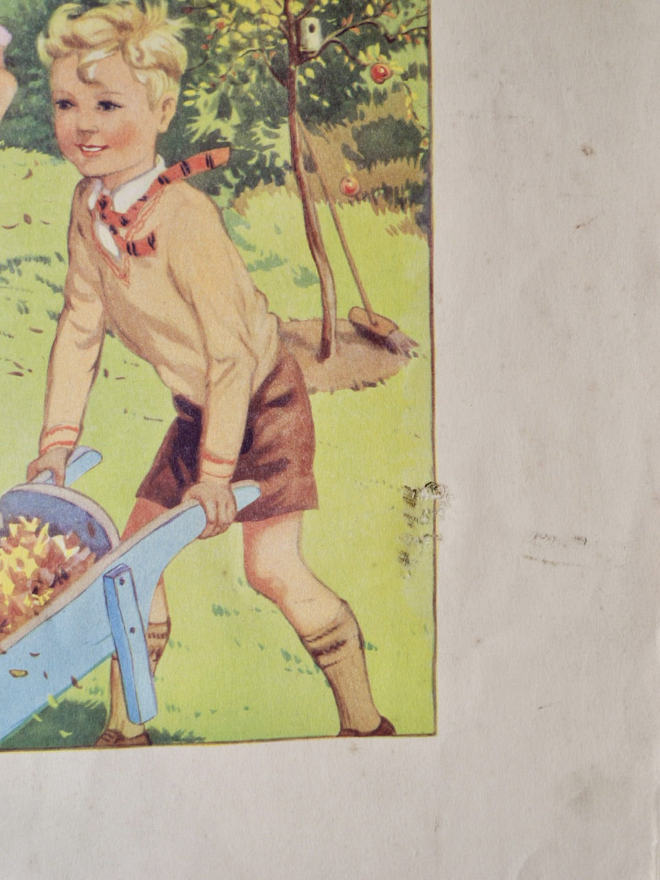 Vintage Poster - Autumn Leaves
