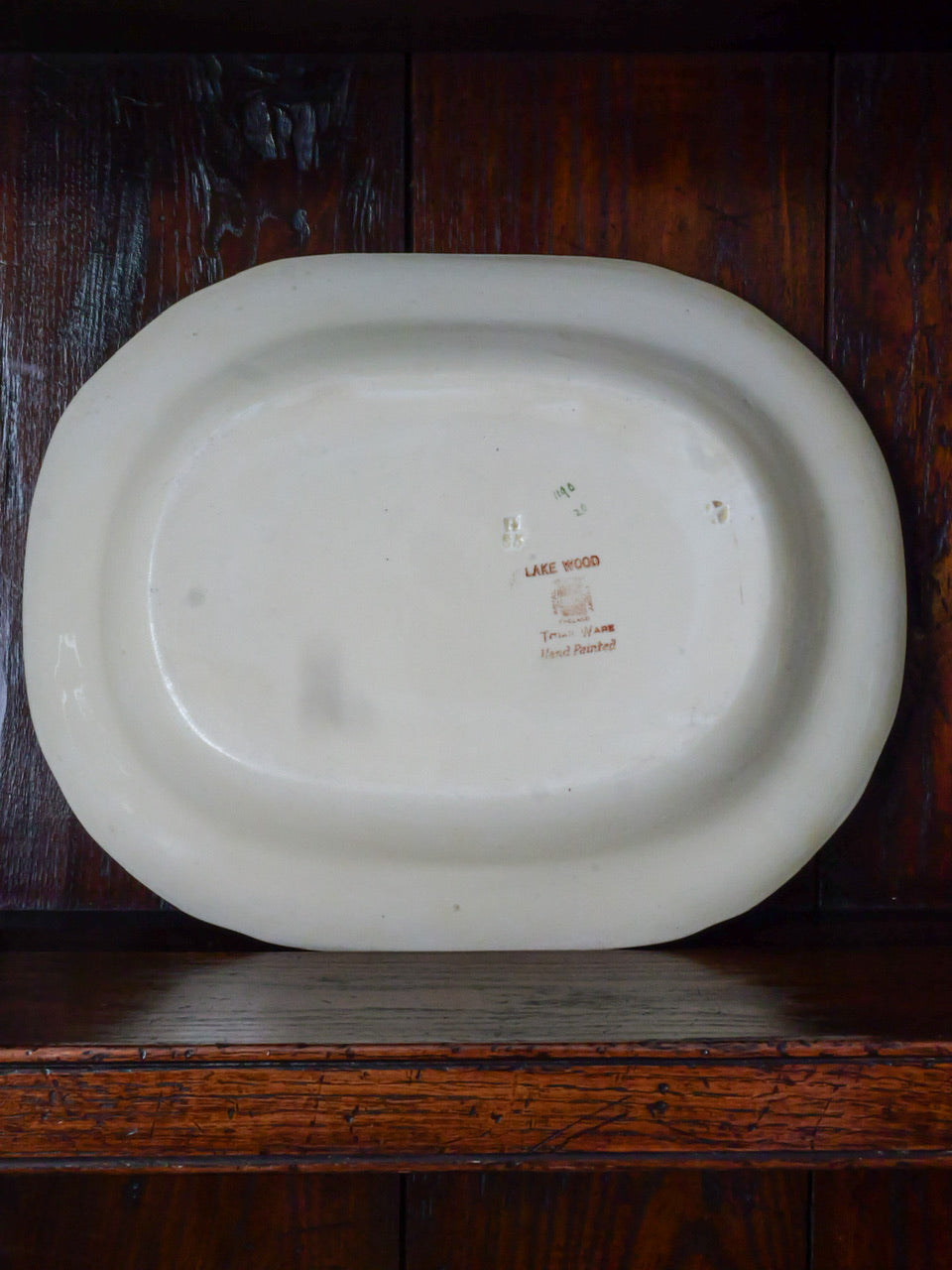 Vintage Hand Painted Platter #3
