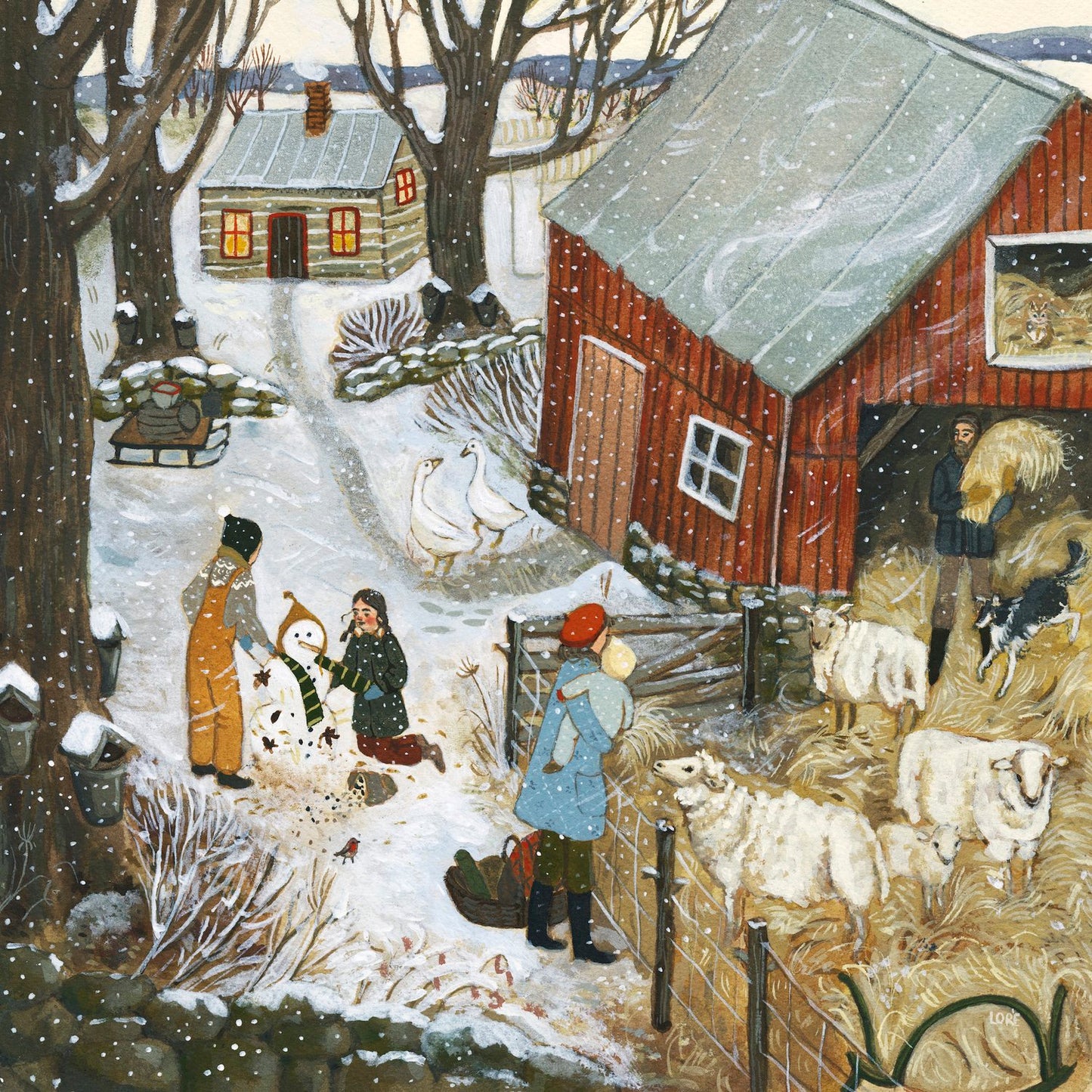 ‘Sugar Snow’ - Print by Loré Pemberton