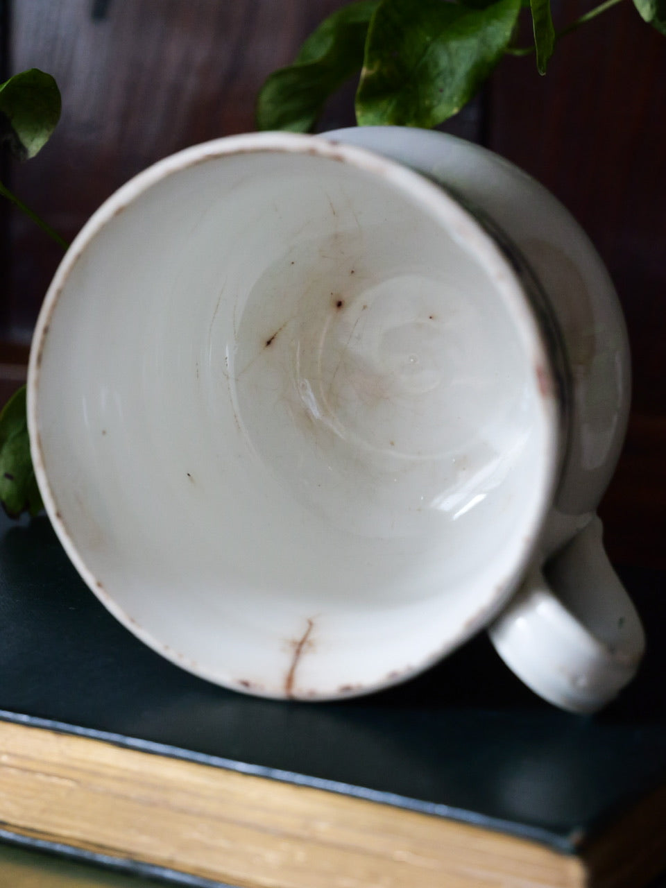 Vintage Pair of Hand-painted Cups
