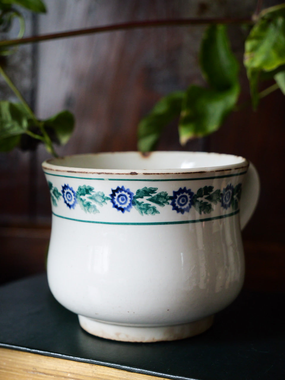 Vintage Pair of Hand-painted Cups