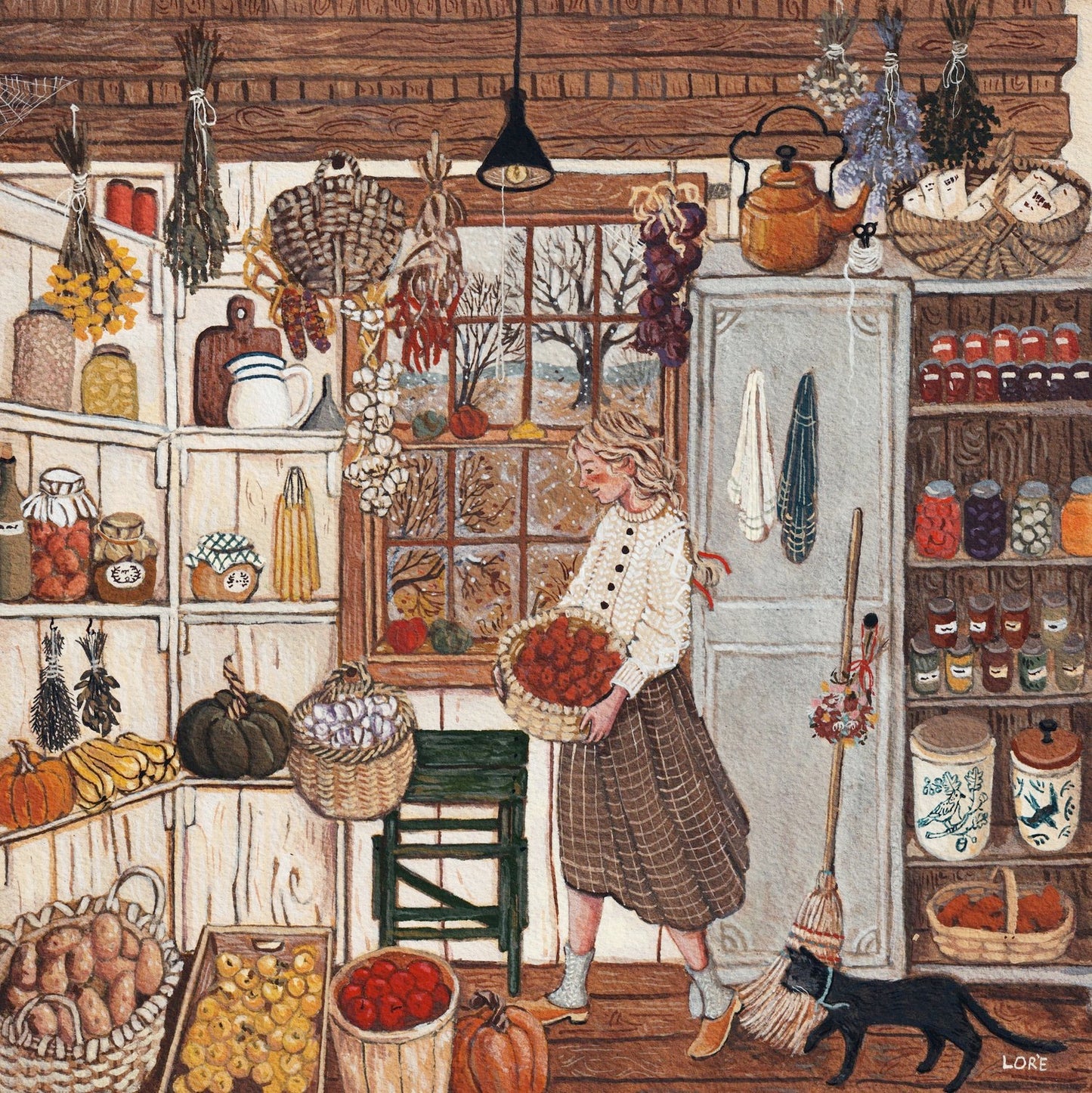 ‘Winter Stores’ - Print by Loré Pemberton