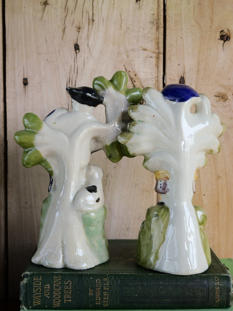 Antique Staffordshire Pair - Shepherd & Shepherdess Figures