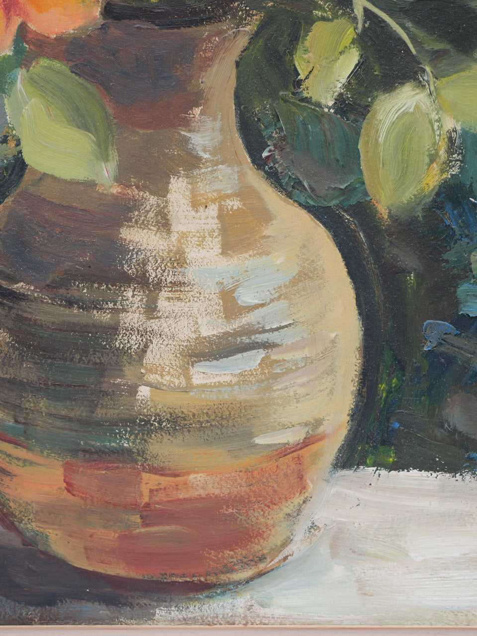 Vintage ‘Summer in Bloom’ Still Life Oil Painting