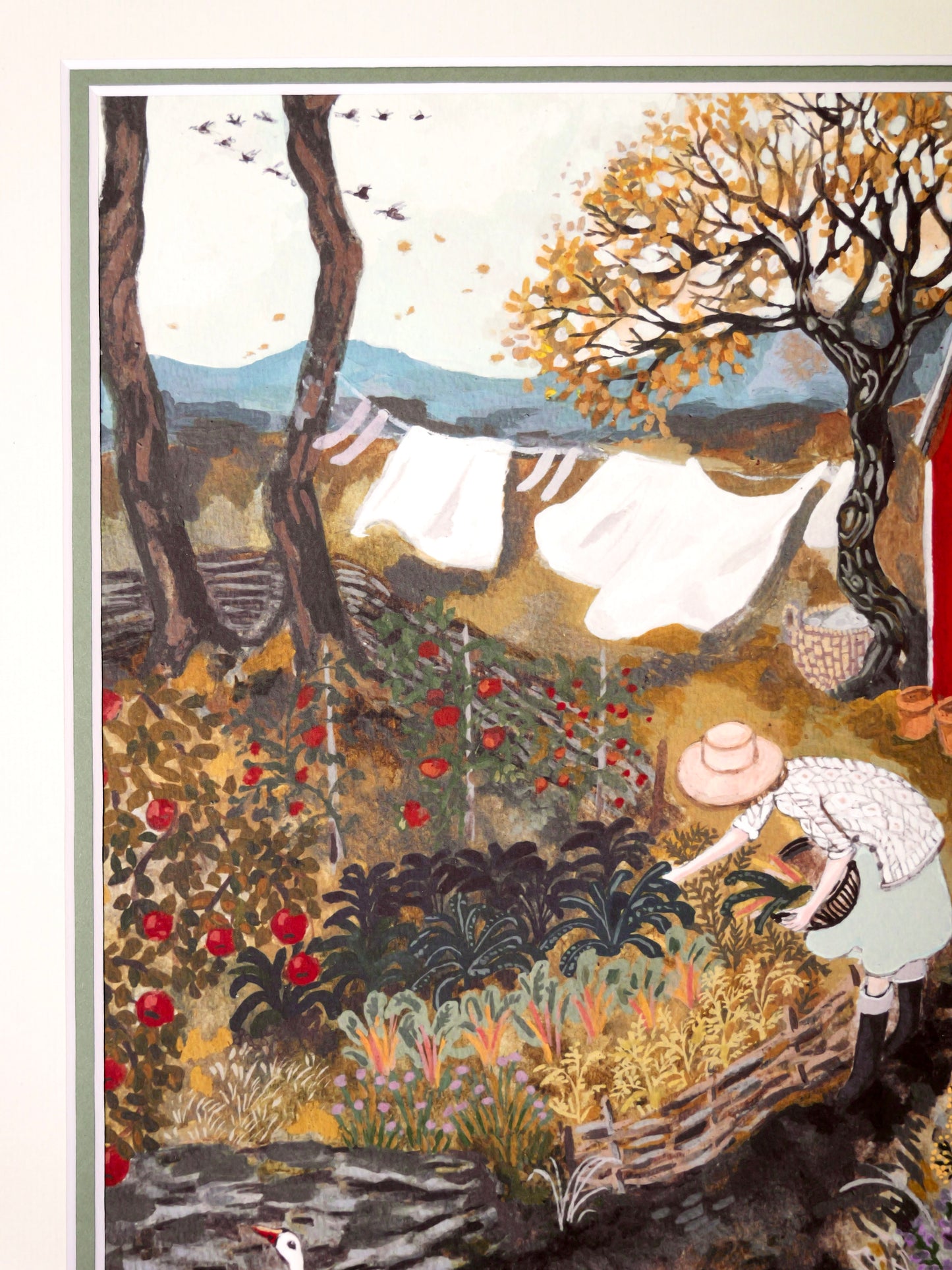 ‘Late Summer Gardener’ - Print by Loré Pemberton