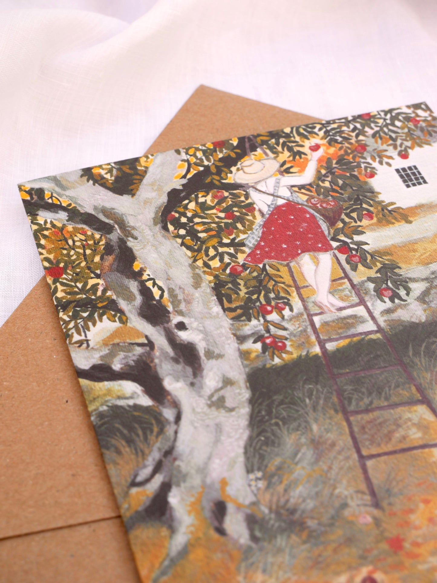 ‘Oldest in the Orchard’ - Greeting card by Loré Pemberton