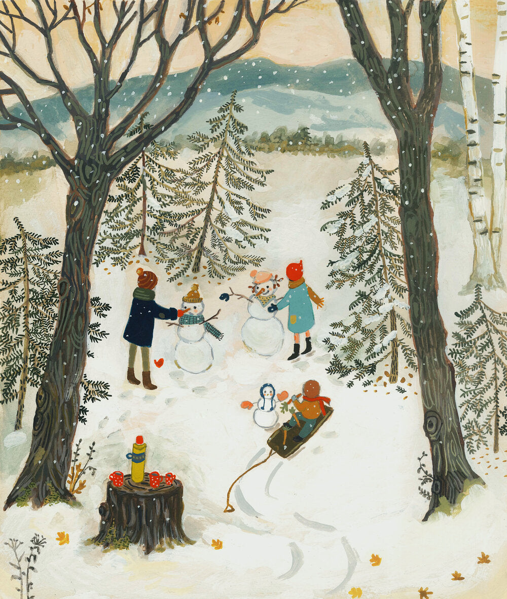‘Snowday’ - Print by Loré Pemberton