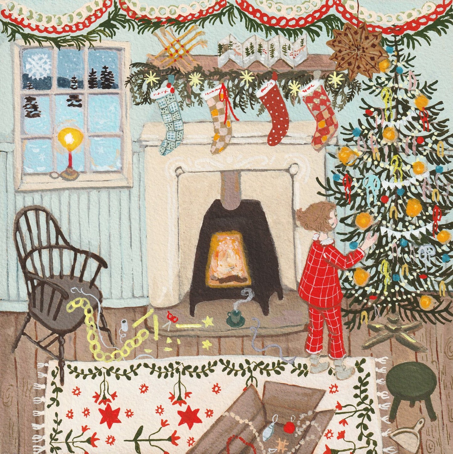 ‘Merry and Bright’ - Print by Loré Pemberton