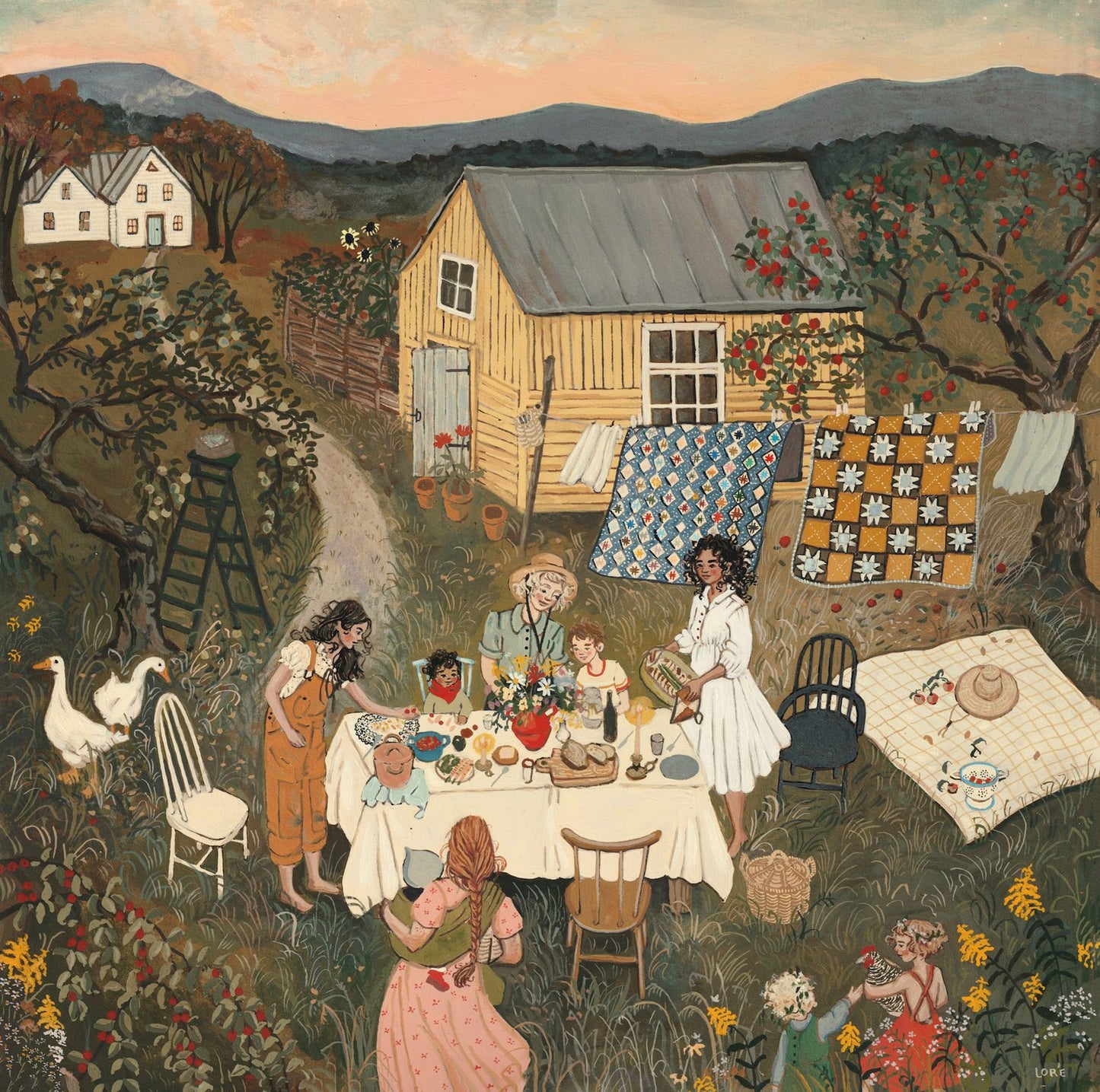 ‘September Harvest’ - Print by Loré Pemberton