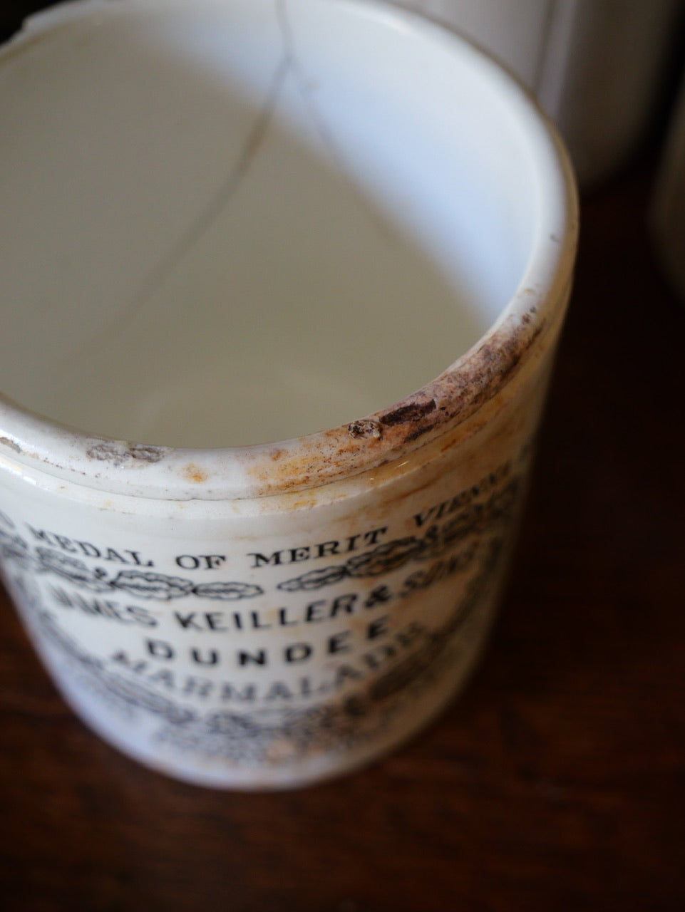 Antique James Keiller & Sons Marmalade Pot