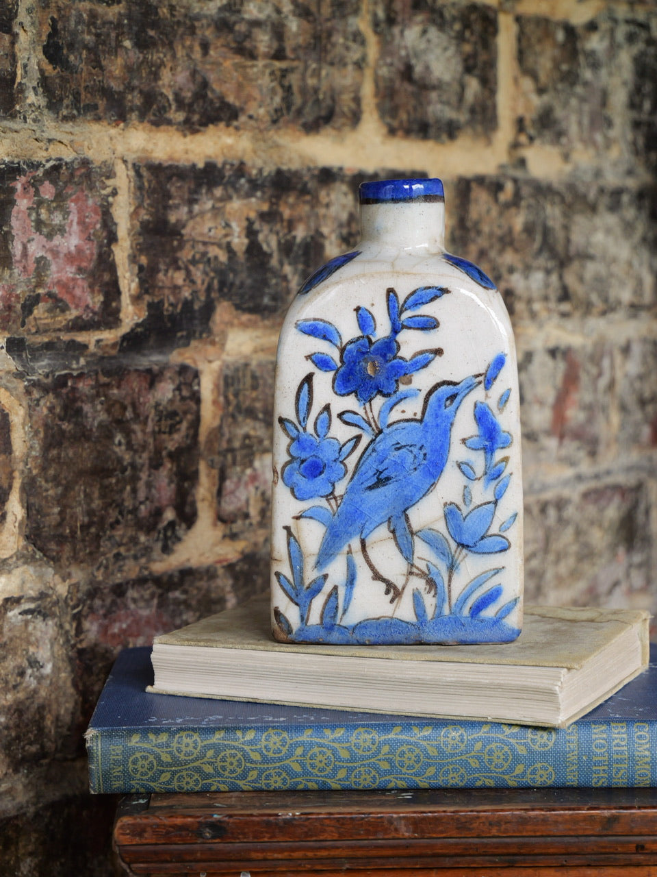 Antique Iznik Hand Painted Vase