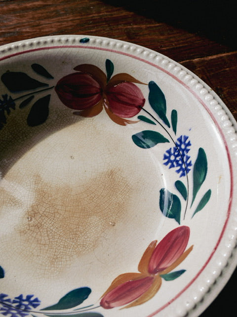 Antique Spongeware Bowl #4