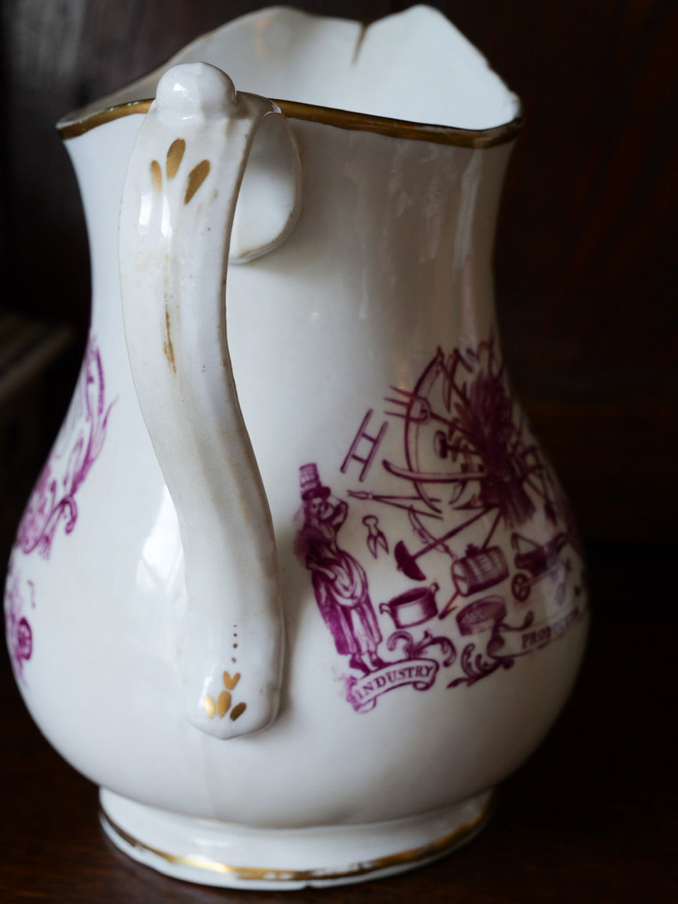 Antique ‘Farmer’s Arms’ Jug