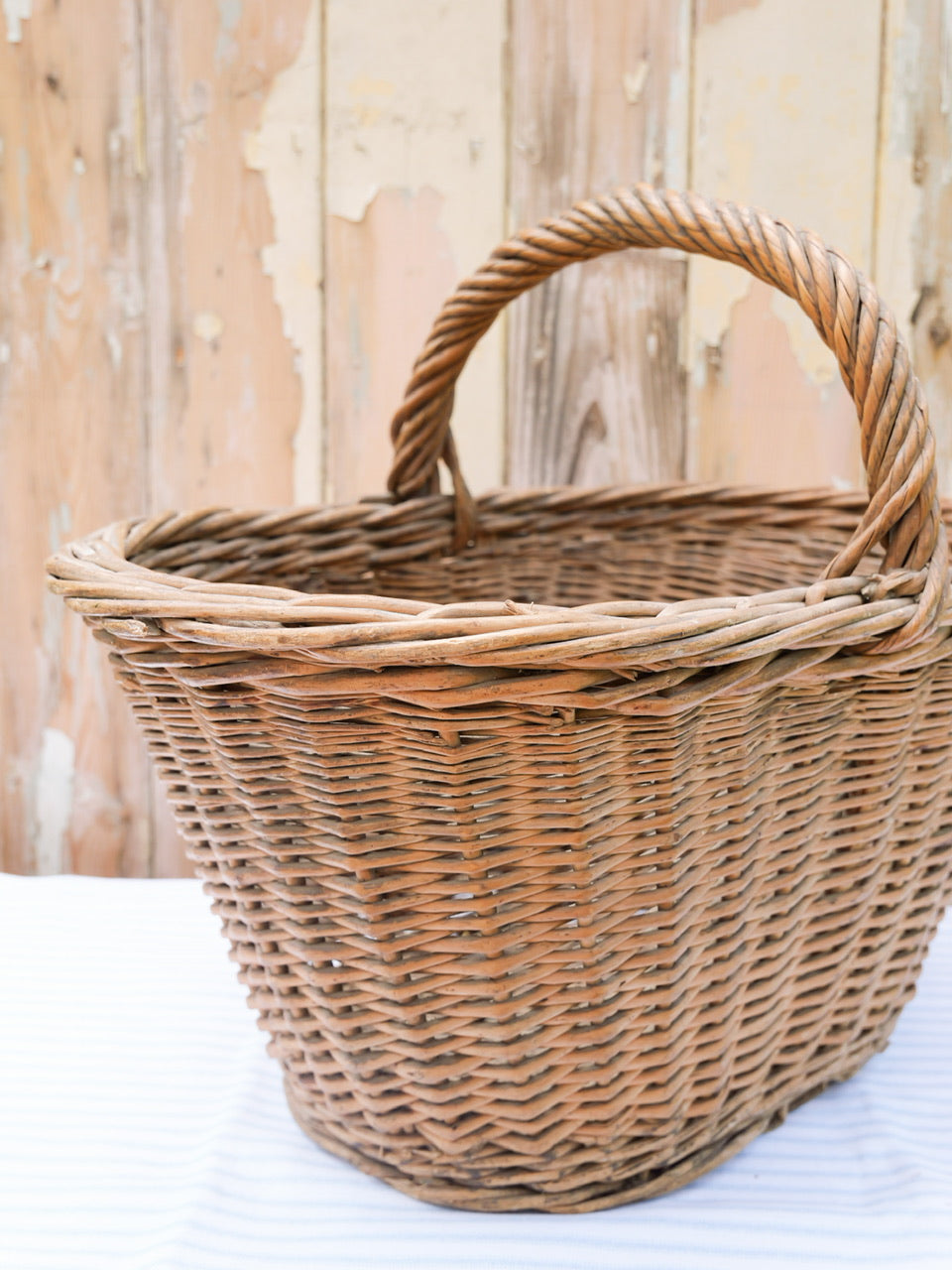 Vintage Rustic Market Basket