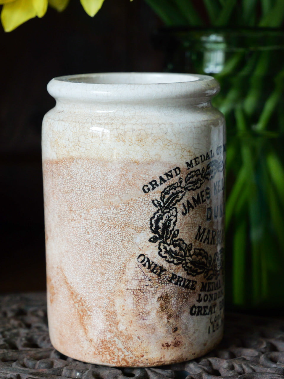 Early James Keiller 1lb Shouldered Marmalade Pot