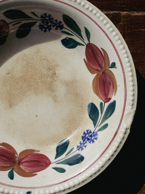 Antique Spongeware Bowl #4