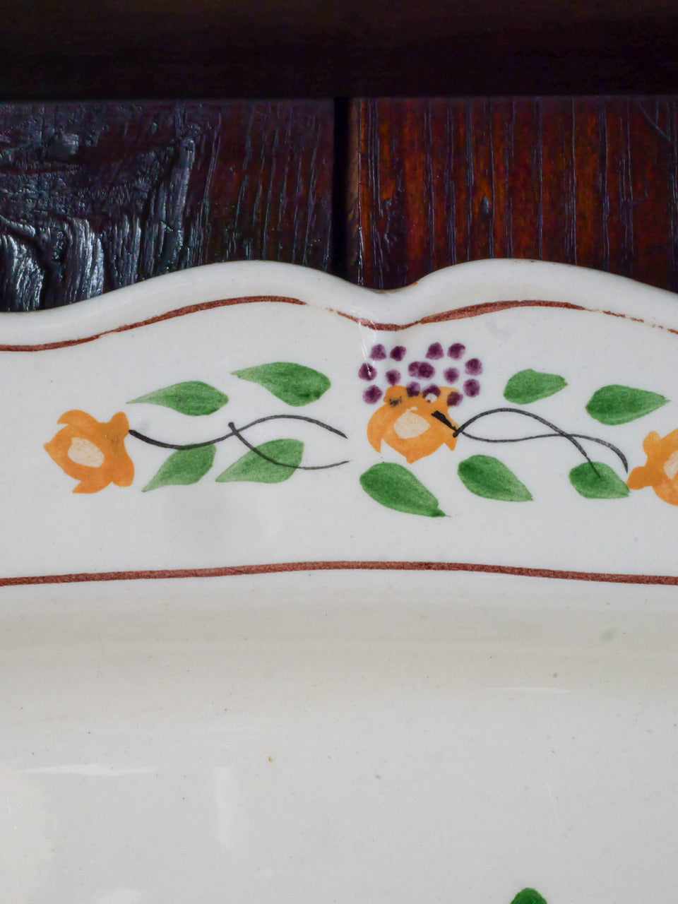 Vintage Hand Painted Platter #2