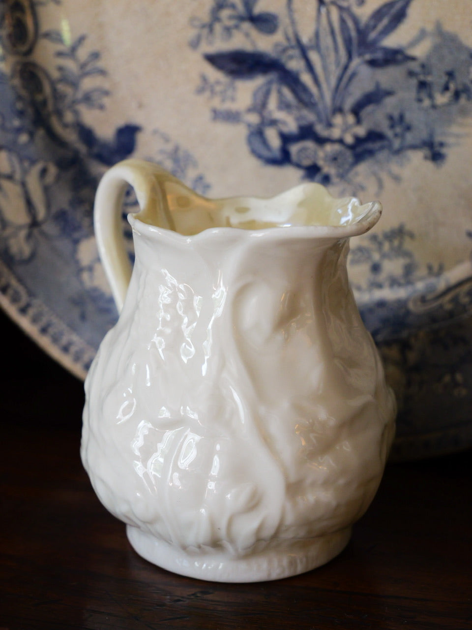 Tiny Vintage Irish Pearlised Milk Jug