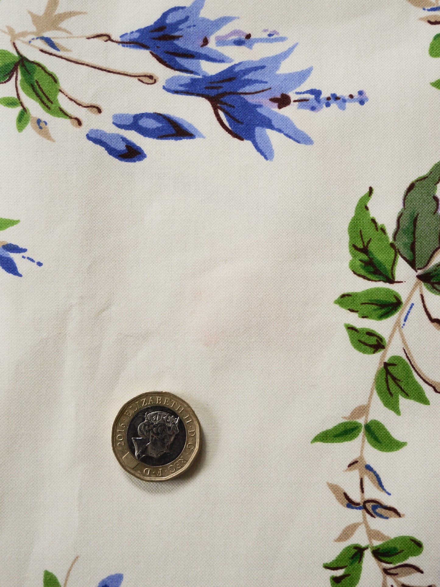 LENGTH: Colefax & Fowler - Blue Fuchsia