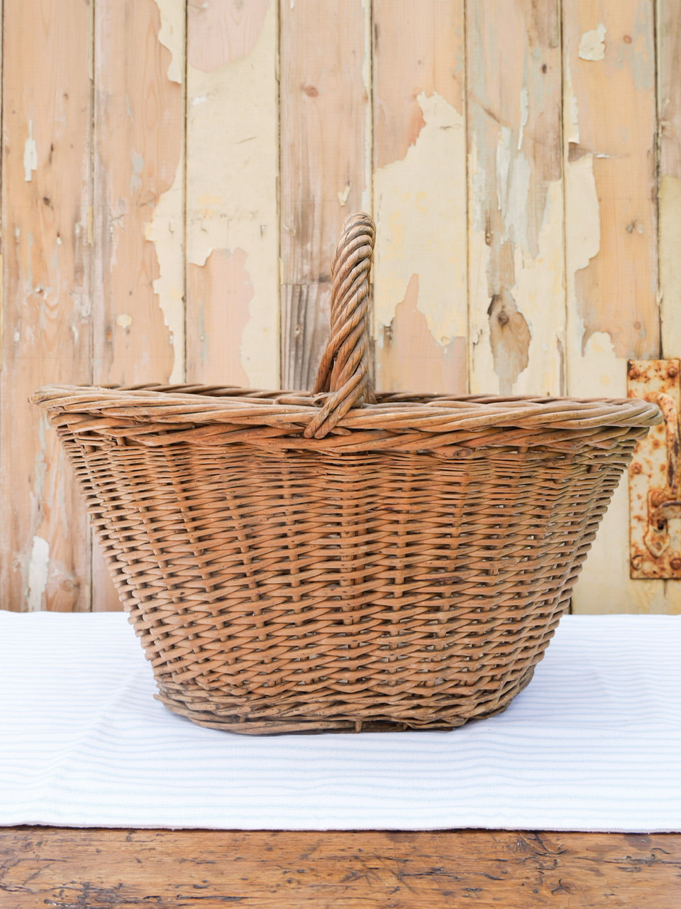 Vintage Rustic Market Basket