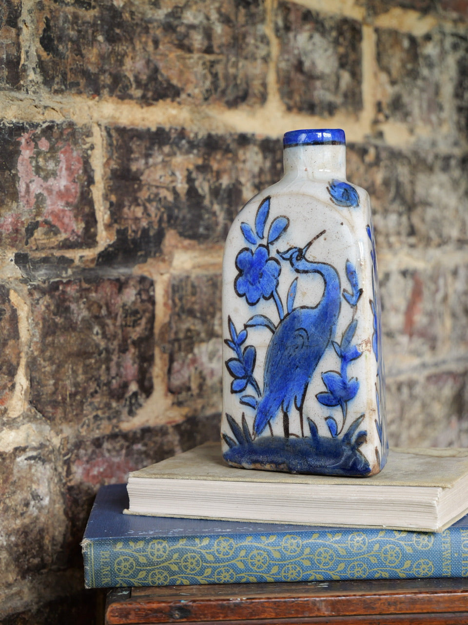 Antique Iznik Hand Painted Vase