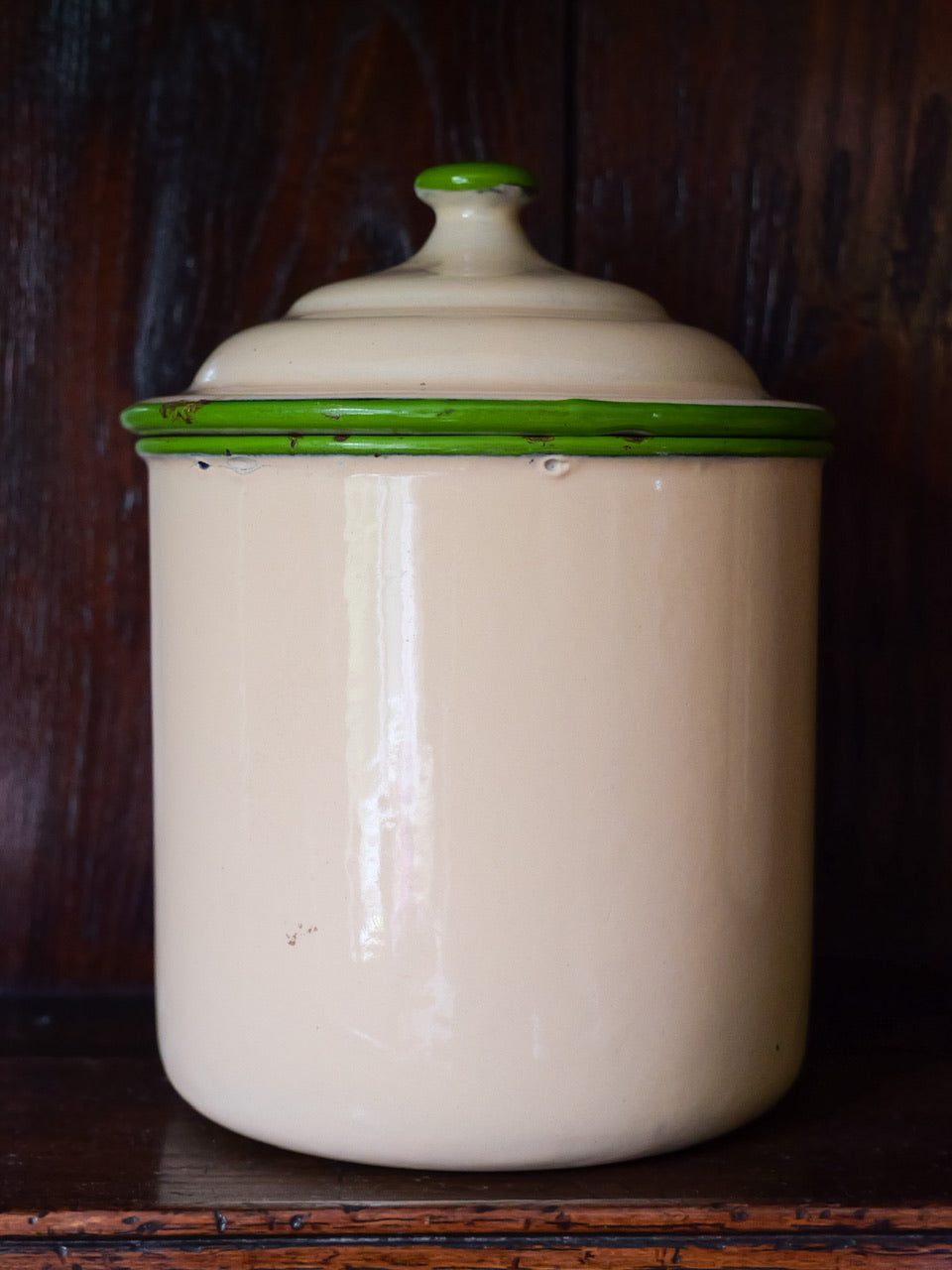 Vintage Enamel ‘Sultanas’ Container
