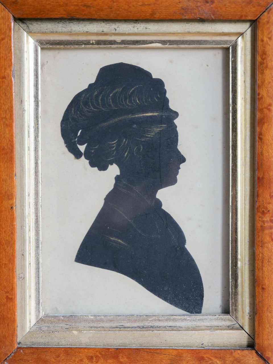 Pair of 19th Century Silhouettes