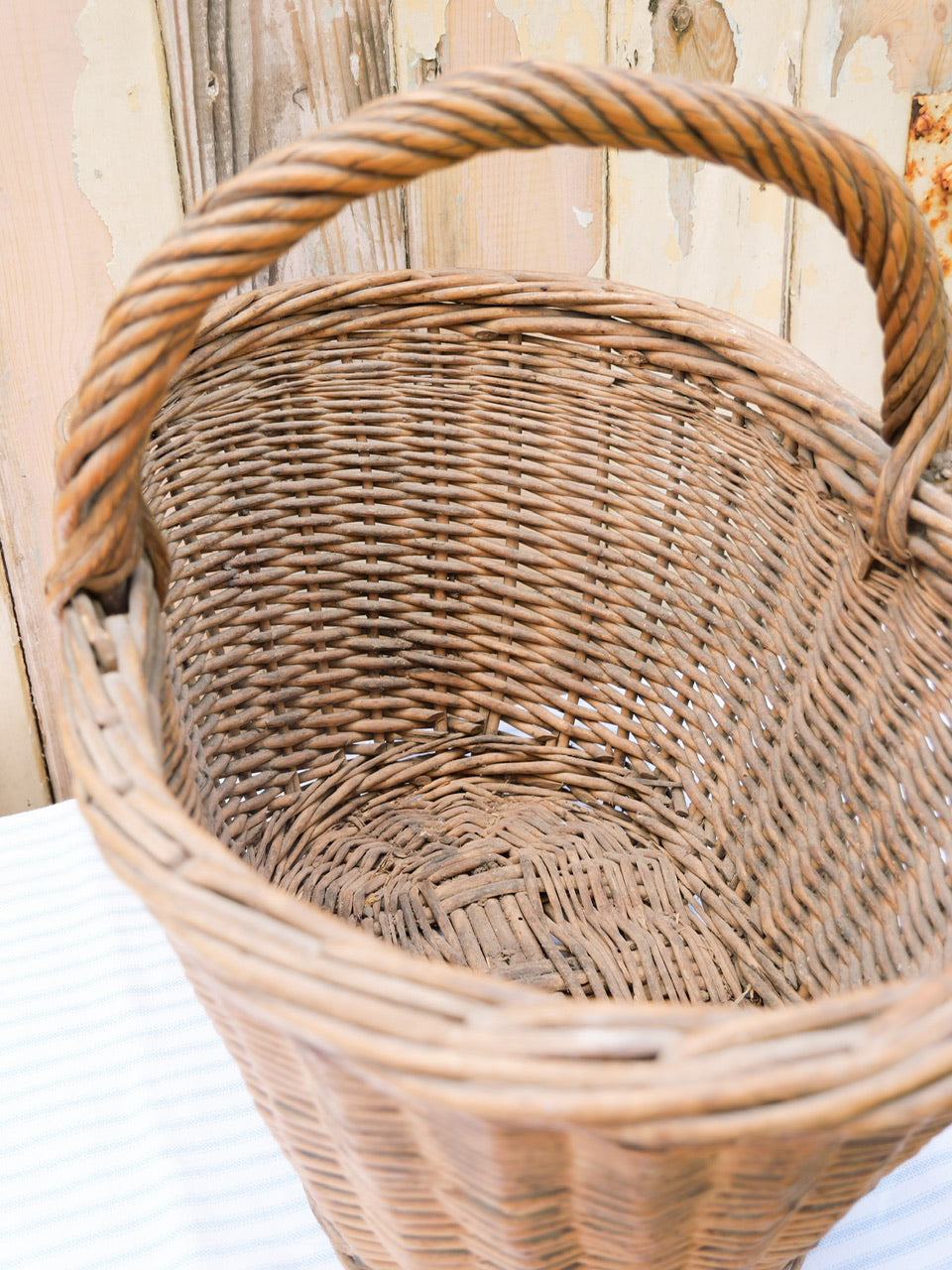 Vintage Rustic Market Basket