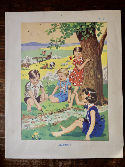 Vintage Poster - Maytime
