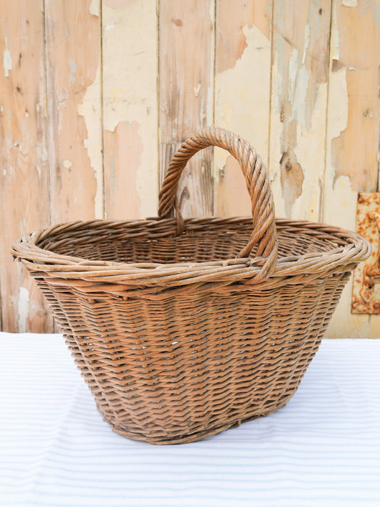 Vintage Rustic Market Basket