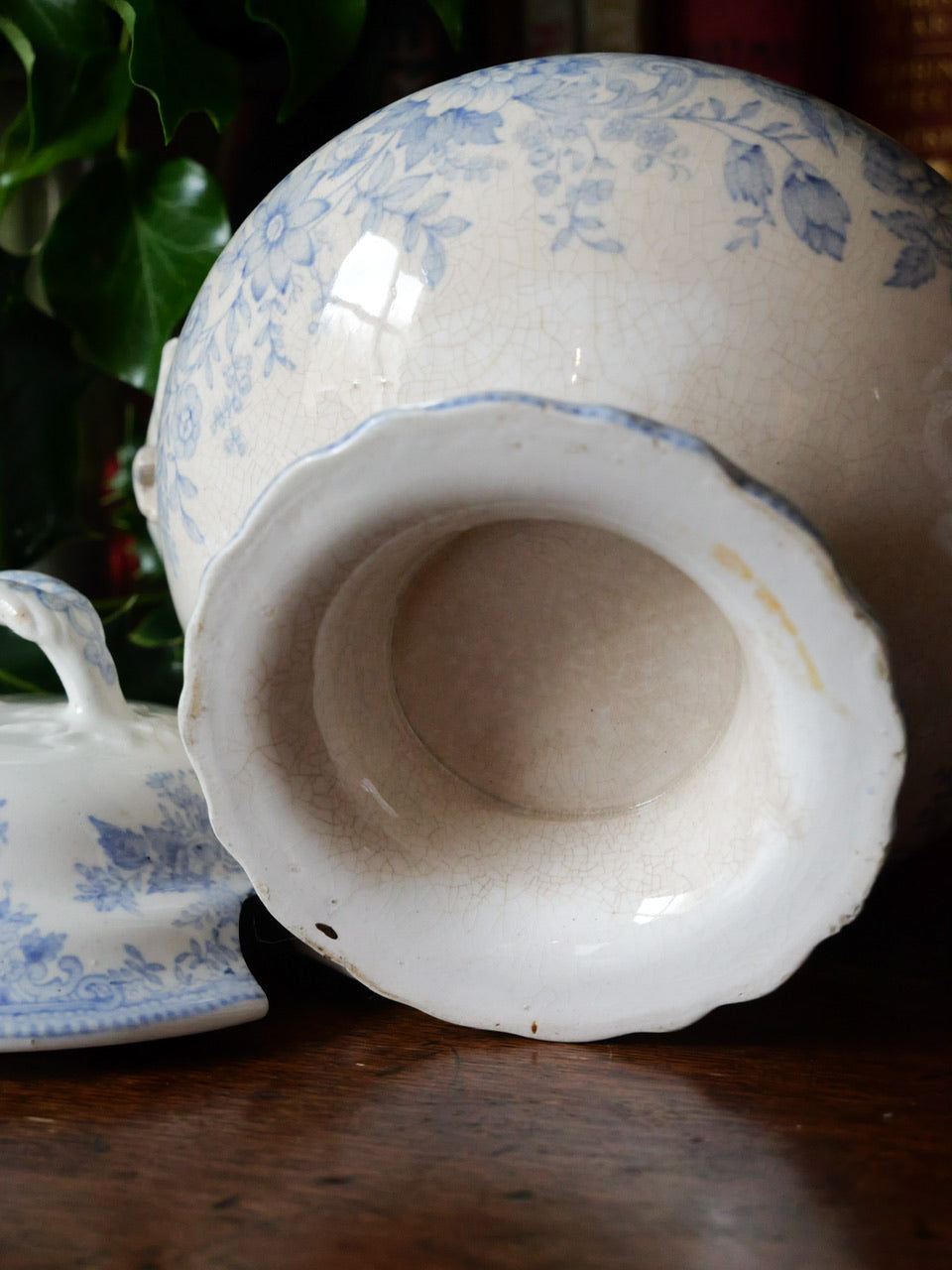 Antique Asiatic Pheasant Sauce Tureens (Set of Two)