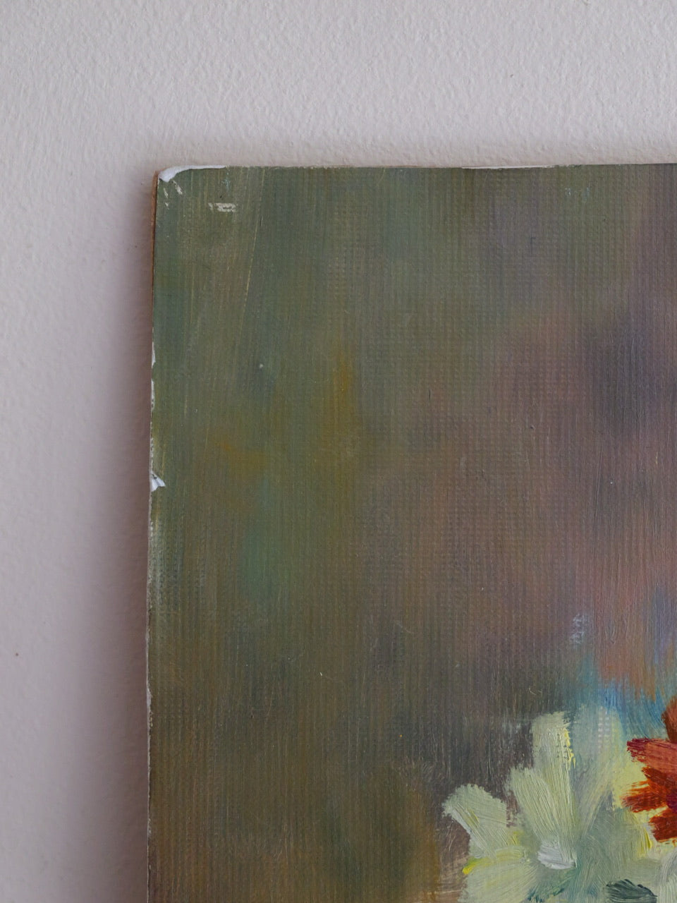 Vintage ‘Chrysanthemums’ Still Life Oil Painting