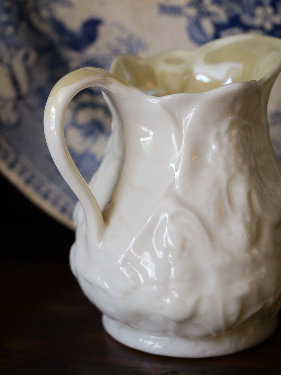 Tiny Vintage Irish Pearlised Milk Jug