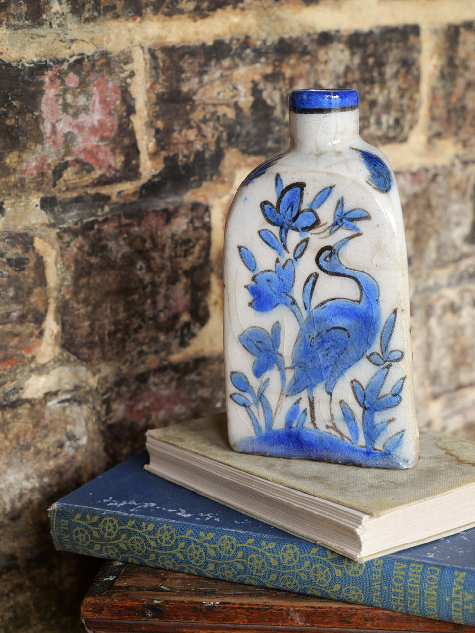 Antique Iznik Hand Painted Vase