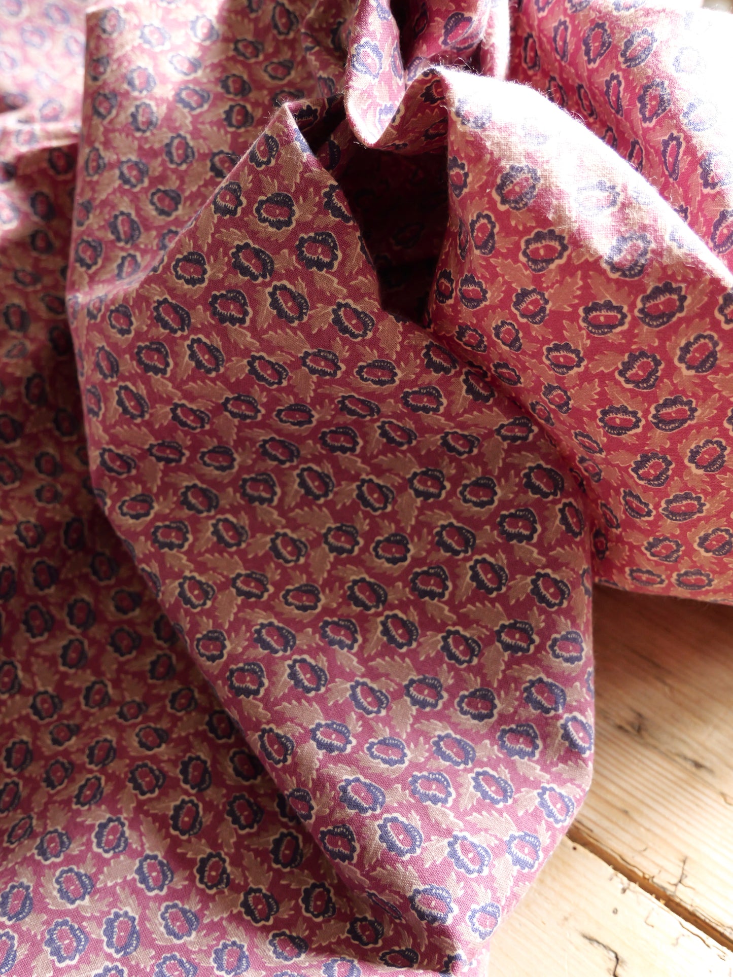 LENGTH: Vintage 1970s Laura Ashley Cotton