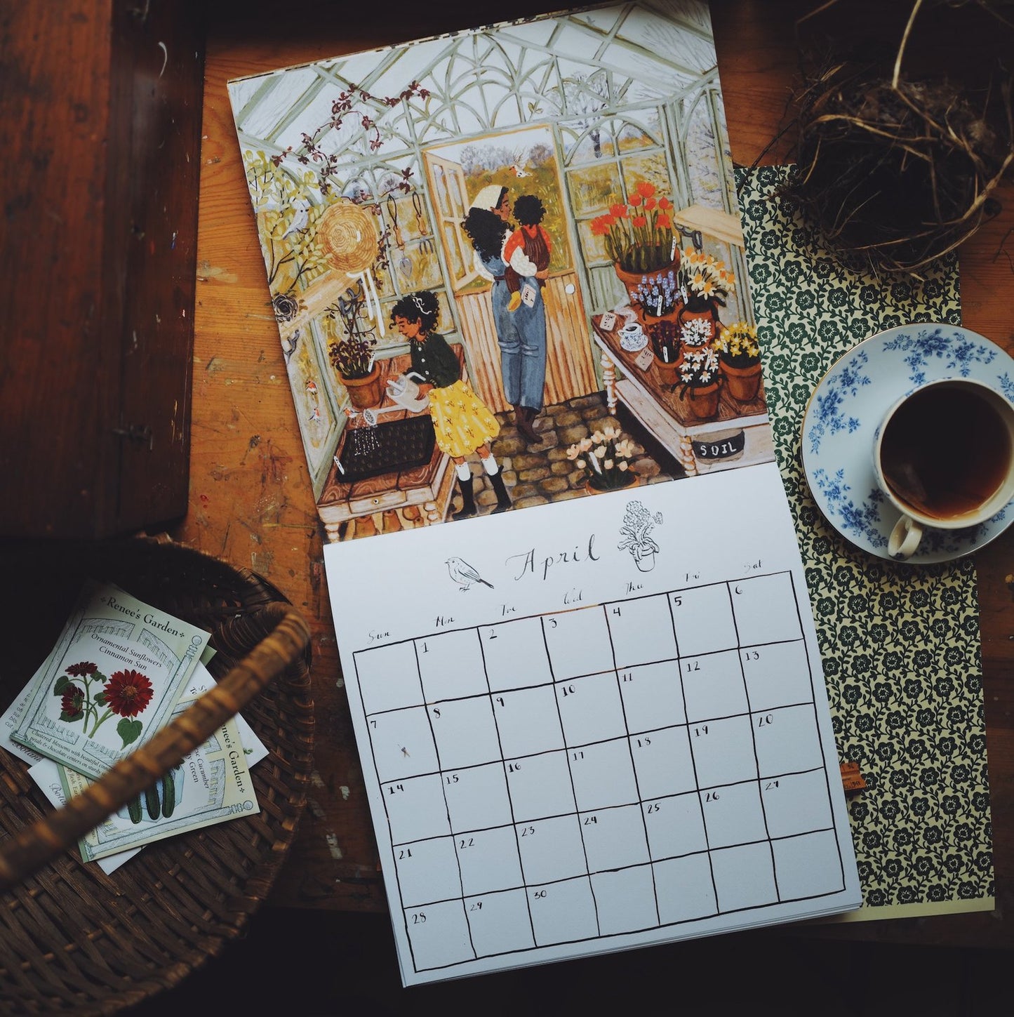 Loré Pemberton 2024 Calendar Saving Grandma’s Garden